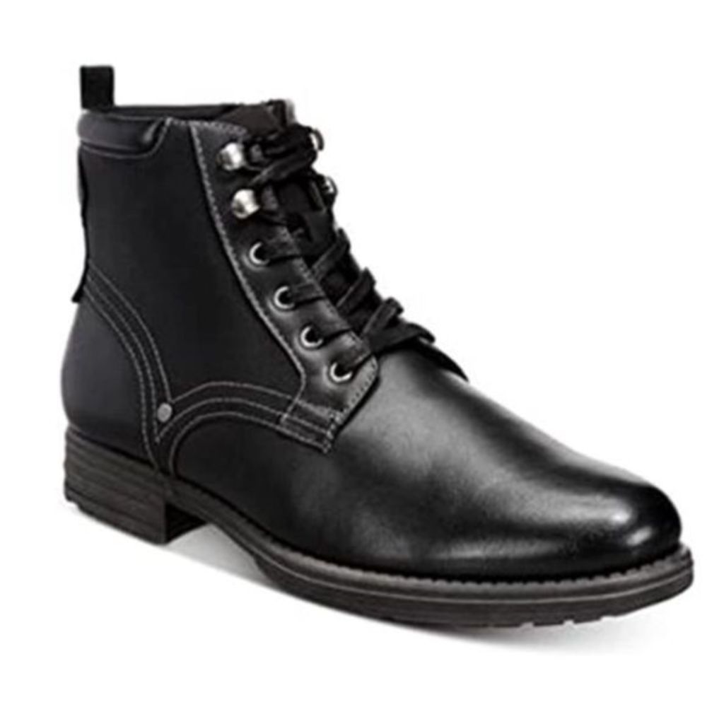 Alfani Men’s Moto‎ Boots sz 11.5 Lace Up NEW #E44​​​